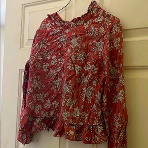 Floral Women's Top - Pink